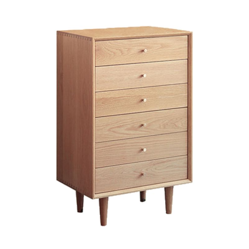 Oak Wood Dining Room Sideboard Cabinet Modern Buffet Server Cabinet with Drawers