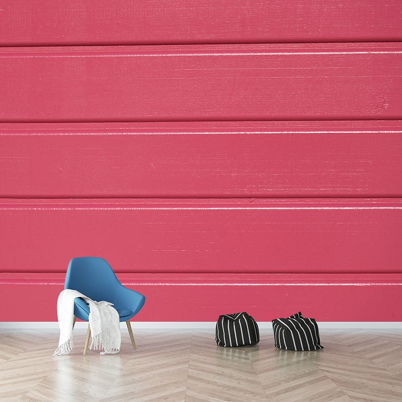 Wood Grain Mural Wallpaper Modern Bedroom Decoration, Custom Size Available