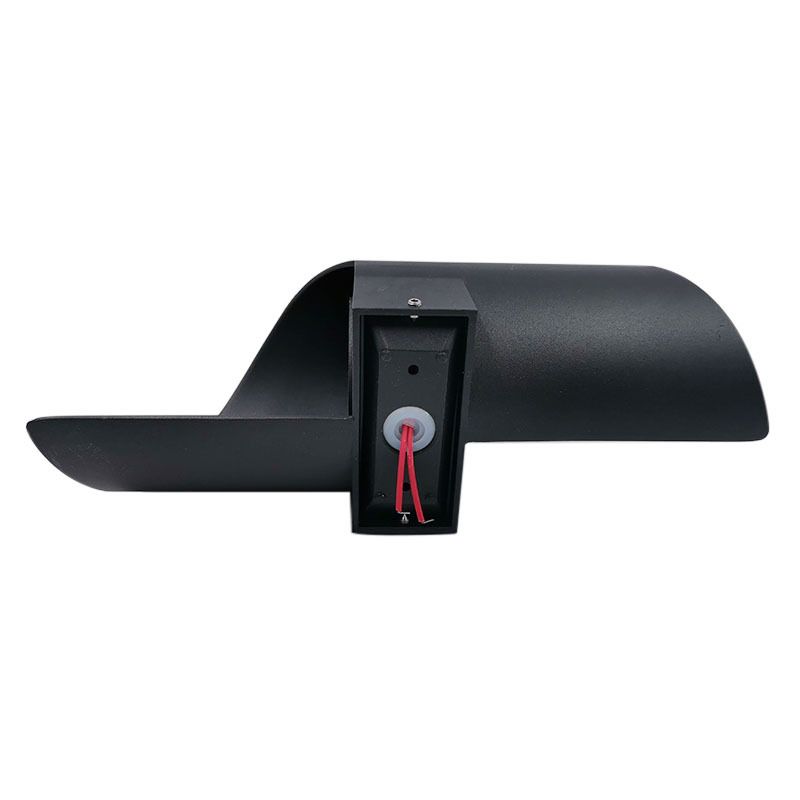 Estilo contemporáneo envuelto en la pared metal de pared envuelto 2 luces lavadora de pared.