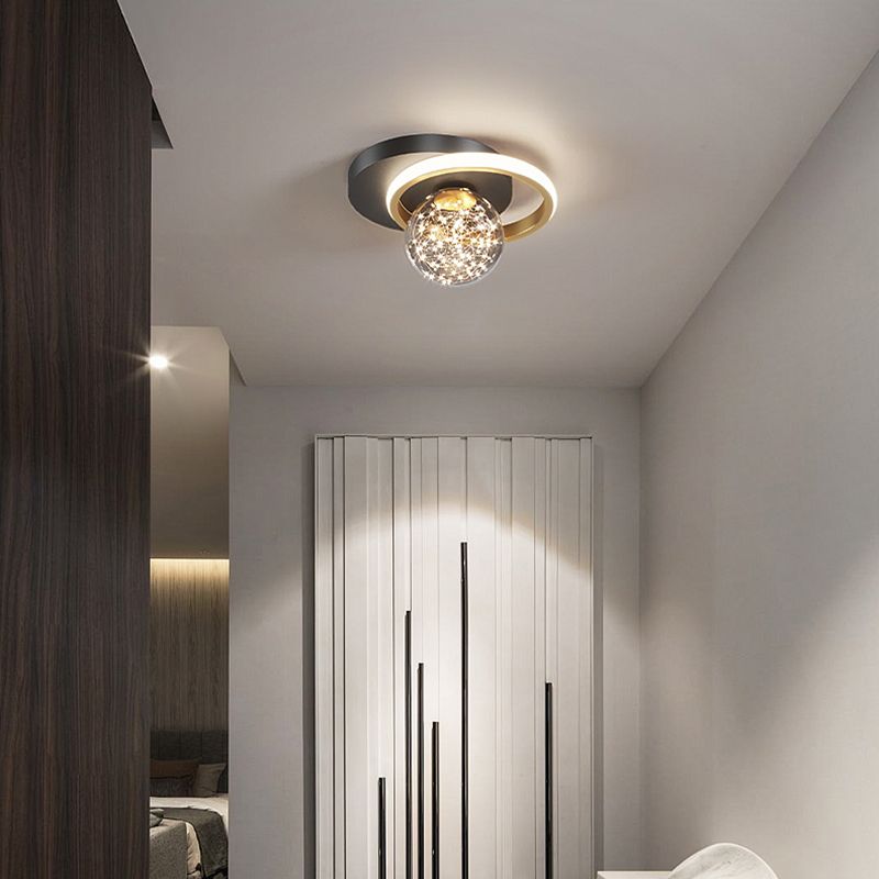 Lampe encastrée moderne à 2 têtes, plafonnier LED Gypsophila pour chambre à coucher