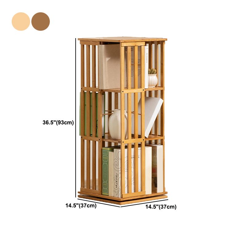 Geometric Rotatable Bookshelf Modern Style Study Room Bookshelf