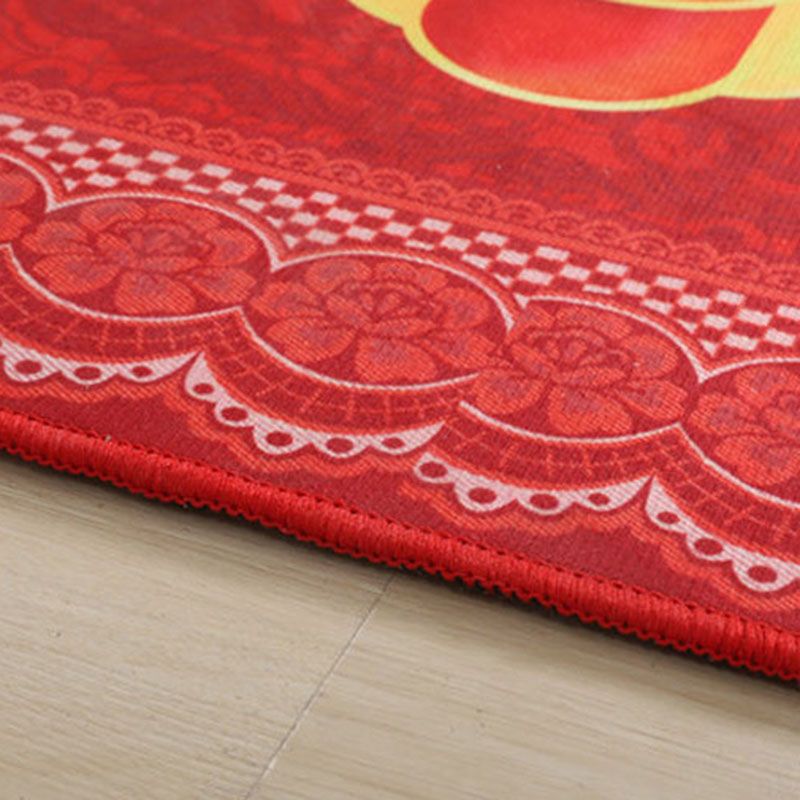 Dark Grey Striped Carpet Polyester Simplicity Carpet Washable Carpet for Home Decoration