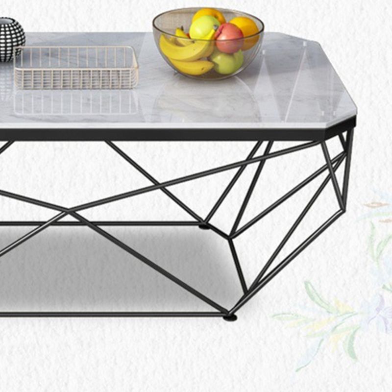 Frame Base Rectangular Modern Style Rock Plate Table Plate Metal Bottom Frame Coffee Table