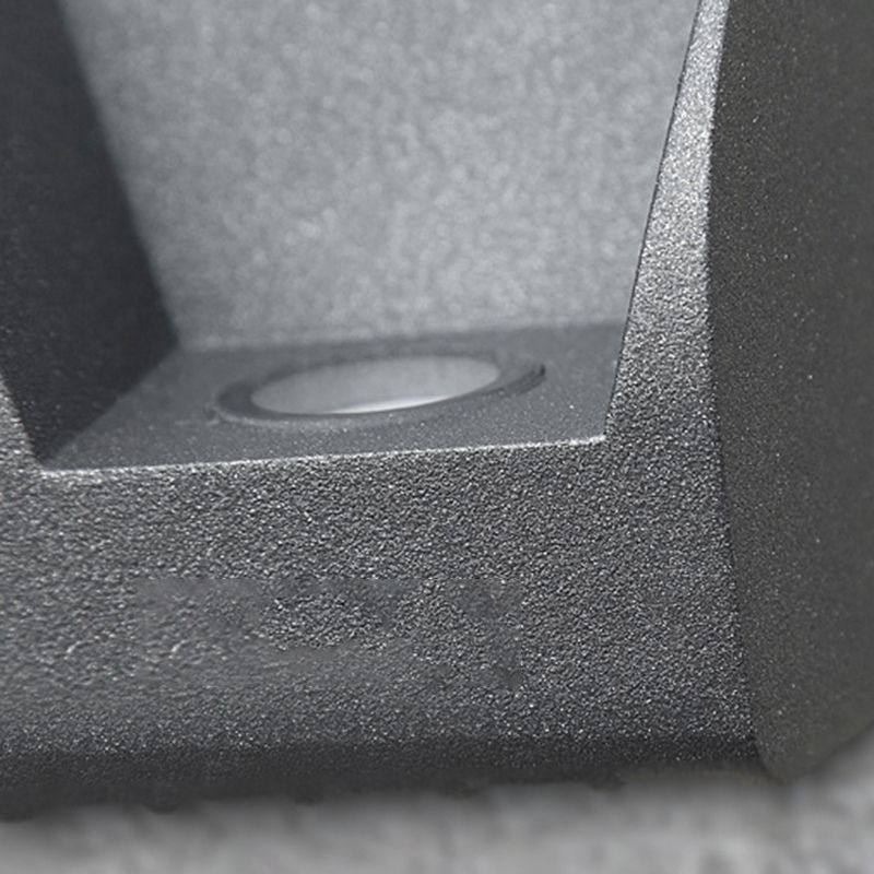 Geometric Shape Metal Wall Sconces Modern Multi-Lights Wall Mount Light Fixture in Black