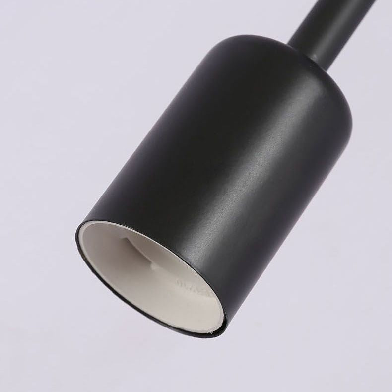 Sputnik Design Metal Semi Flush Light Fixtures Vintage Living Room Semi Flush Mount Ceiling Fixture