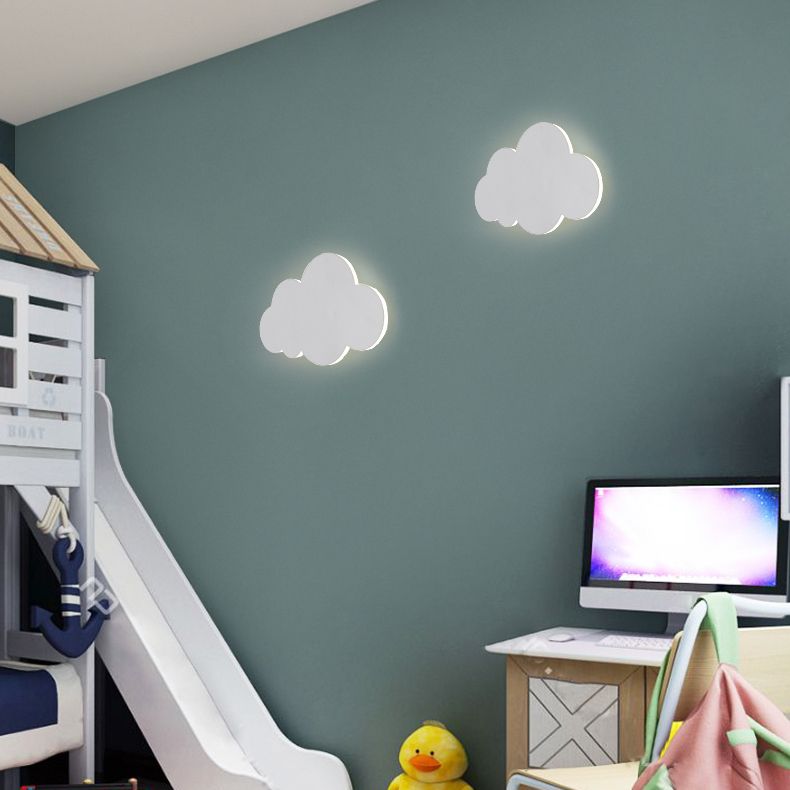 Wolkenwandhalterung Leuchte Einfachheit Metall Schlafzimmer Wandleuchte Beleuchtung