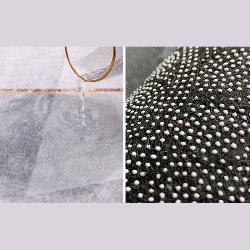 Gorgeous Watercolor Rug Distinctive Artistic Carpet Polyester Stain Resistant Rug for Living Room