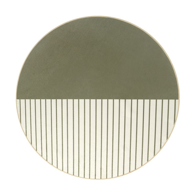 Alfombra verde de la alfombra moderna nubes de poliéster alfombra sin deslizamiento alfombra para sala de estar