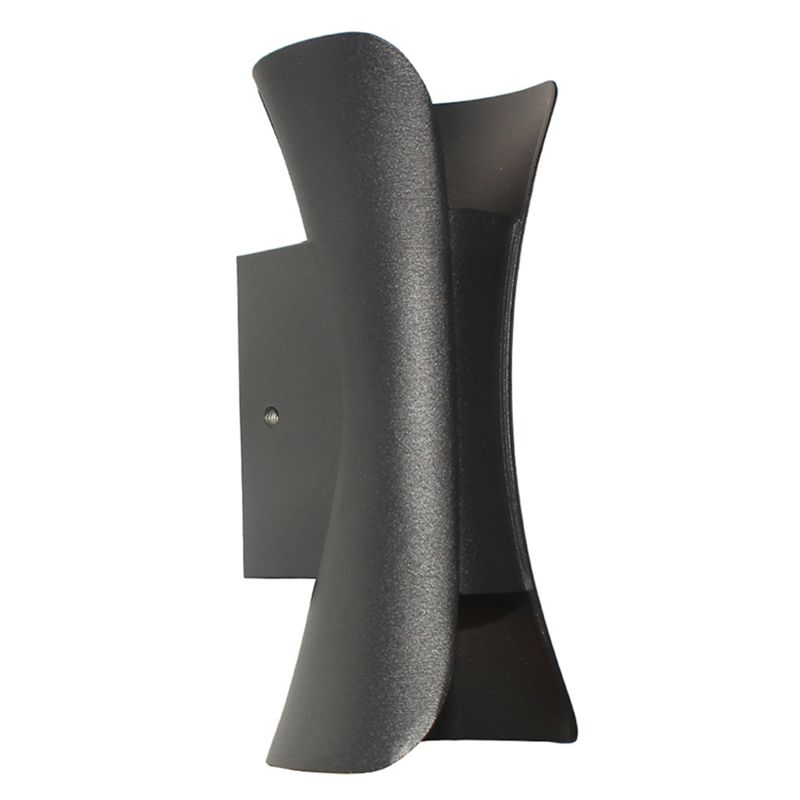 Curl Wall Mounted Lamp Postmodern Simplicity Aluminum Wall Mount Lamp for Living Room