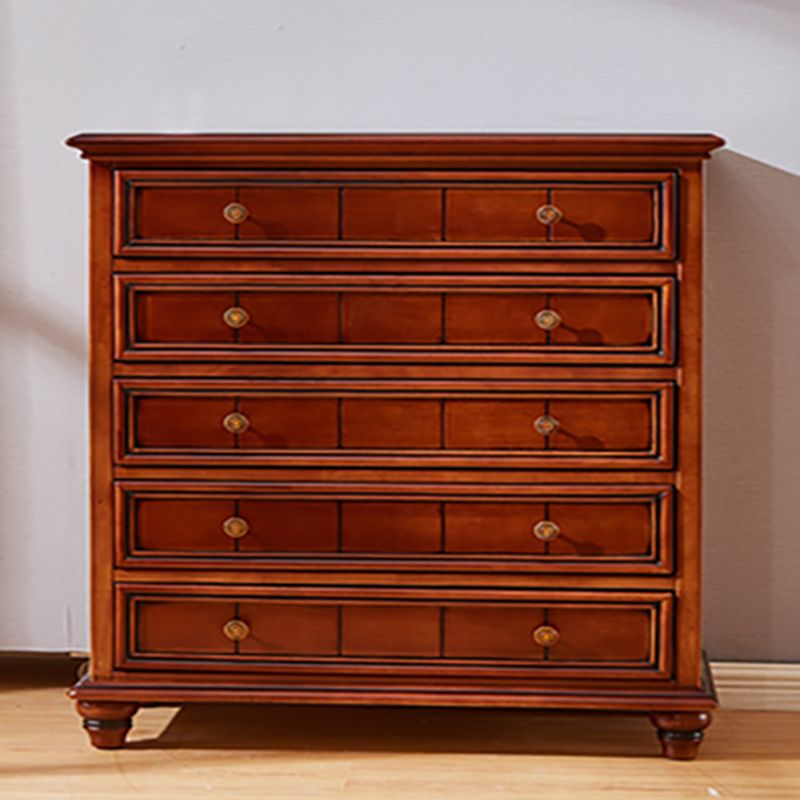 Glam Dresser Solid Wood Storage Chest Dresser with 3/4/5 Drawers