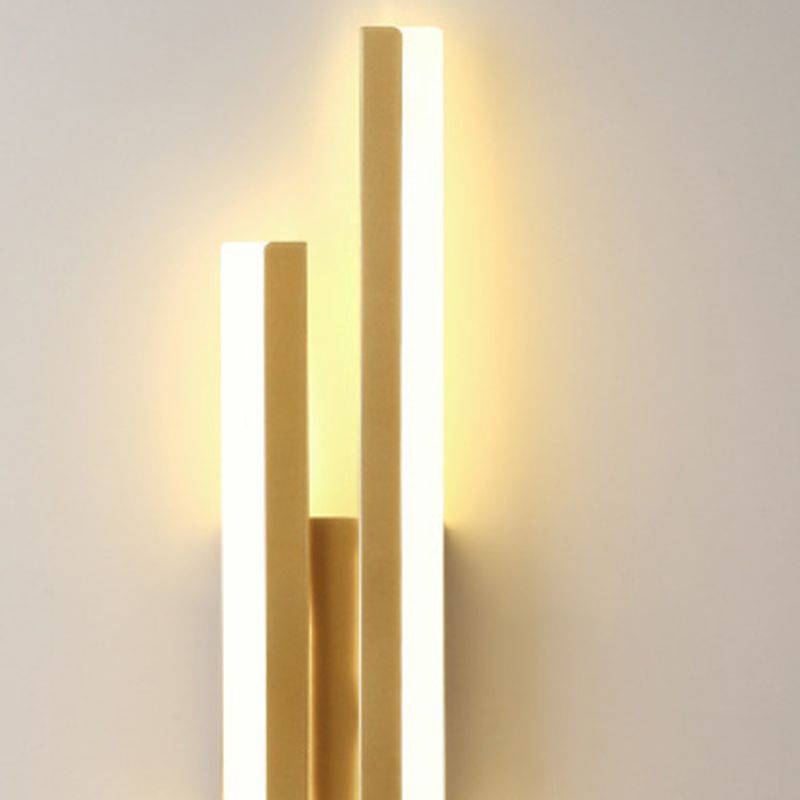 Modern Style Minimalist Wall Mount Light Metal LED Wall Light for Bedroom