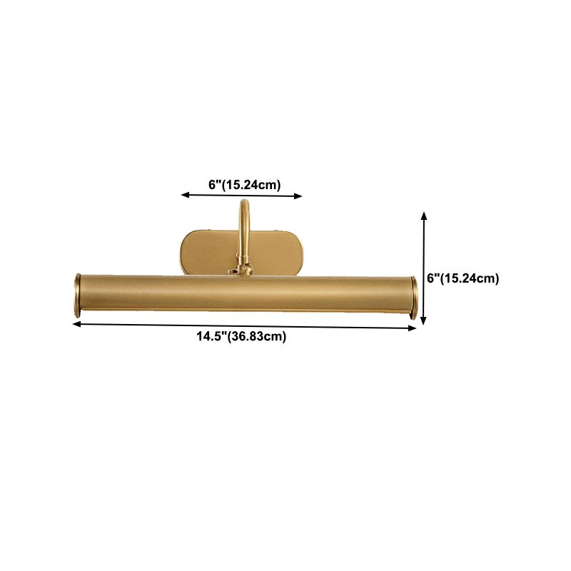 Metal Linear Vanity Wall Lights Industrial Style 2 Lights Vanity Lighting Fixtures