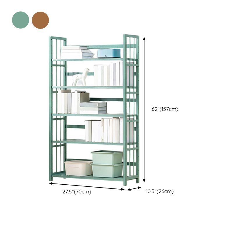 Etagere Modern Bookshelf Open Wooden Shelf Bookcase for Study Room