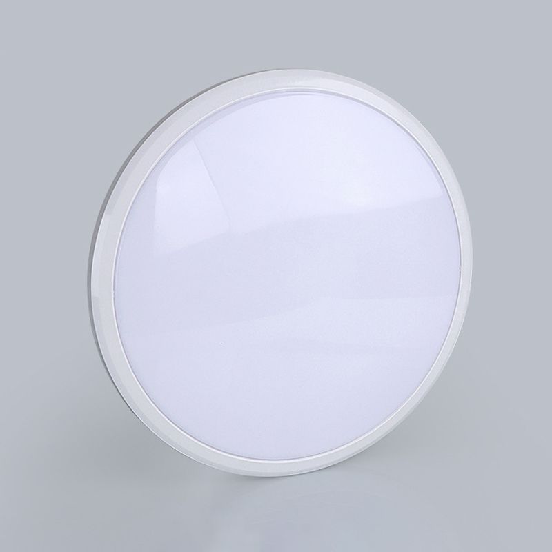 White Ultrathin Ceiling Light Simple Acrylic LED Round Flush Mount Light for Kitchen