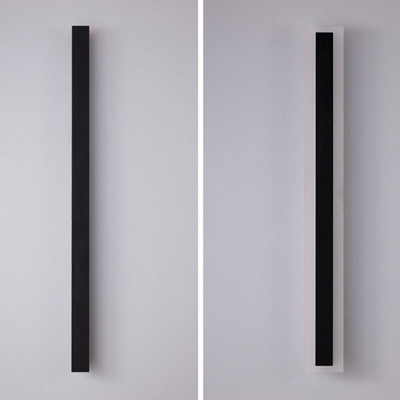 Metal Sconce Light Fixtures Black Wall Mounted Lights for Outdoor