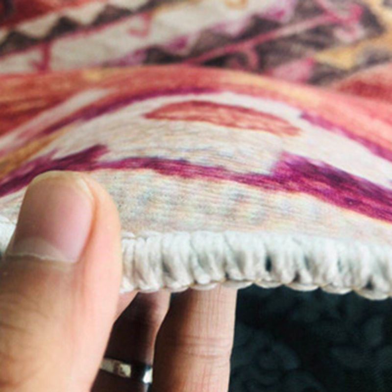 Distinctive Americana Indoor Rug Colorful Tribal Classicism Rug Washable Carpet for Living Room