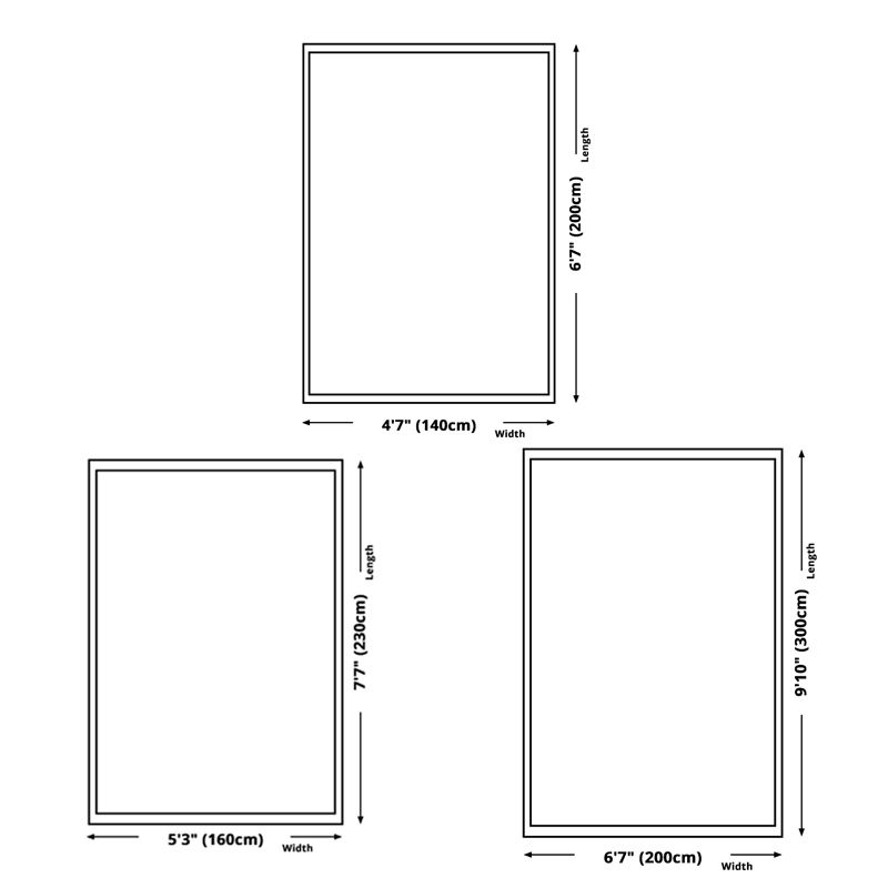 Gold Modern Rug Polyester Leaves Rug Non-Slip Backing Rug for Home Decor