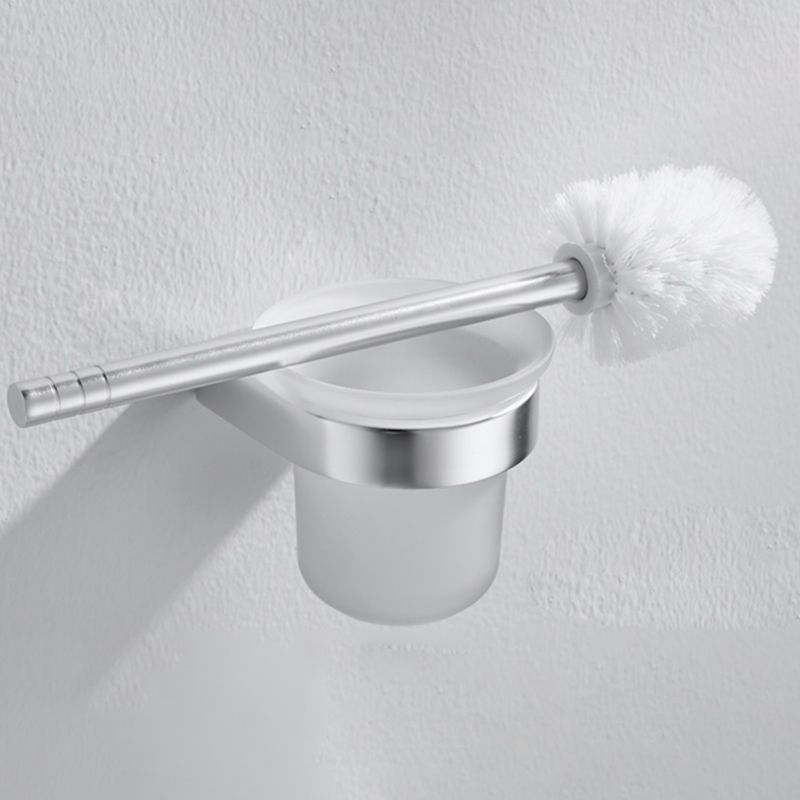 Silver Metal Bathroom Hardware Set 4 - Piece Bath Hardware Set