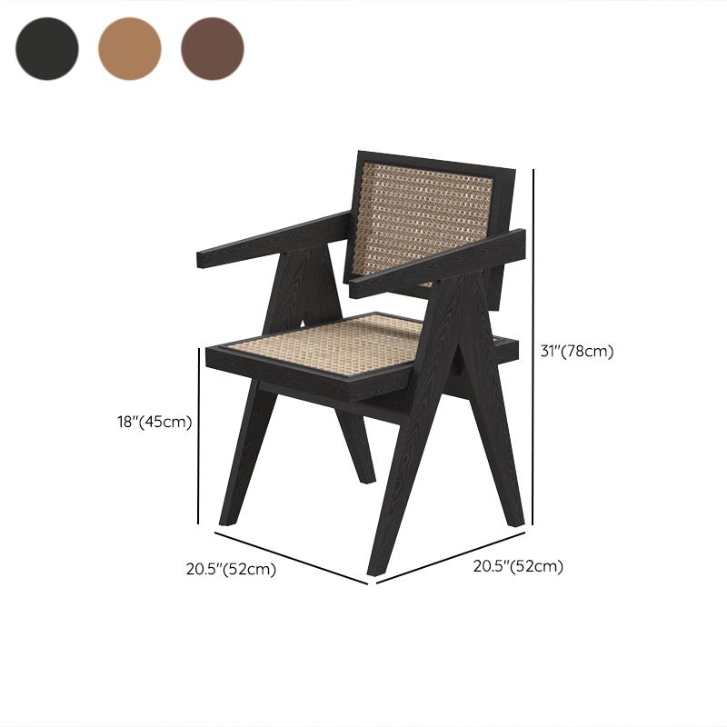 Rectangle Dining Set 1/4/5 Pcs Modern Solid Wood Dining Table and Chairs