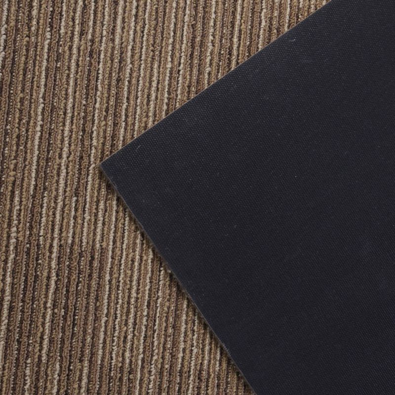 Carpet Tile Non-Skid Fade Resistant Striped Loose Lay Carpet Tiles Living Room