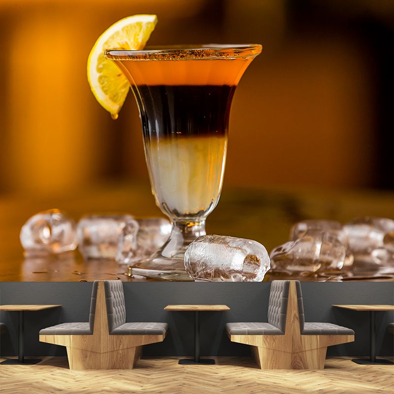 Contemporary Style Wine Removable Wall Mural for Bar, Moisture Resistant