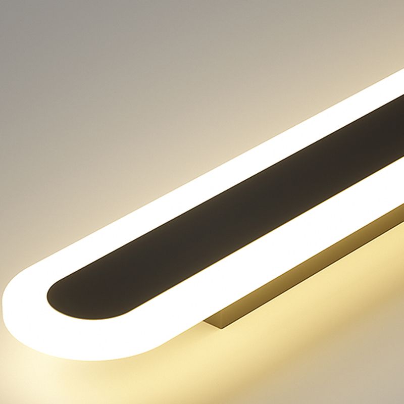 Modern Style Metal Wall Light Minimalist LED Wall Sconce Light for Bedroom