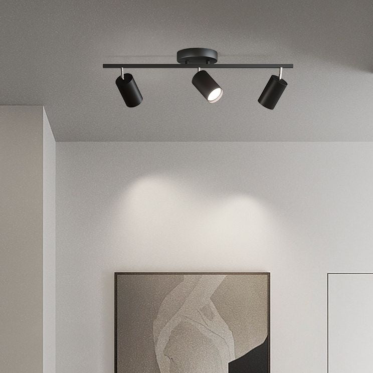 Nordic Ceiling Track Lighting Household Surface Mounted Downlight for Living Room Background Wall Cloakroom and Commercial Shop