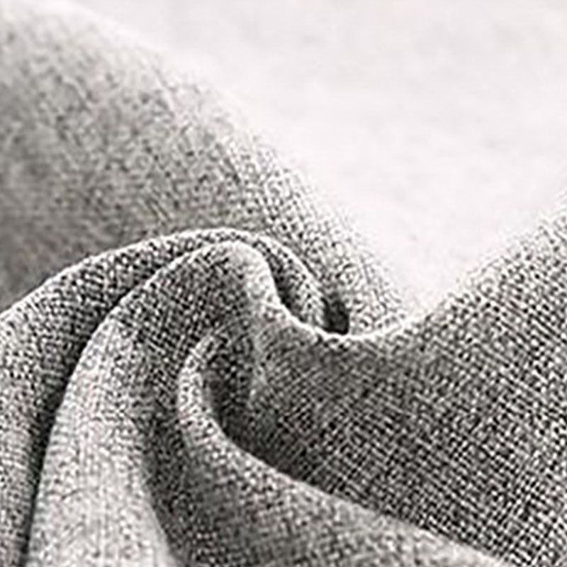 Contemporary Slipcovered Cushions Settee Cotton Pillow Top Arm Sofa