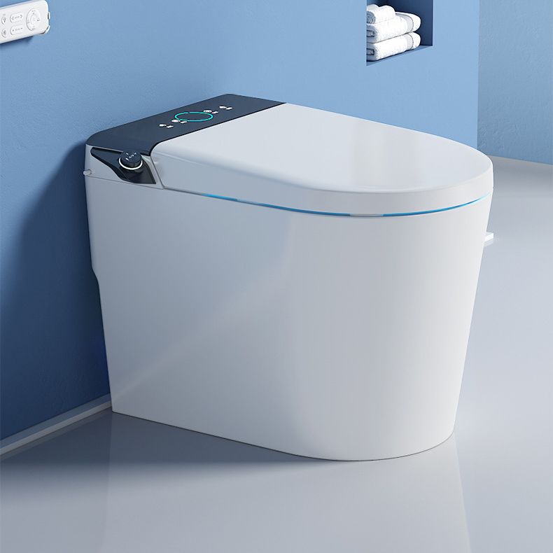 Modern Heated Seat Toilet Bowl Floor Mount ABS Toilet with Toilet Seat