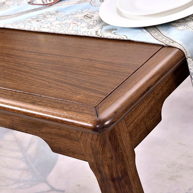 Traditional Rectangle Table Set 1/2/5 Pieces Dining Set for Home