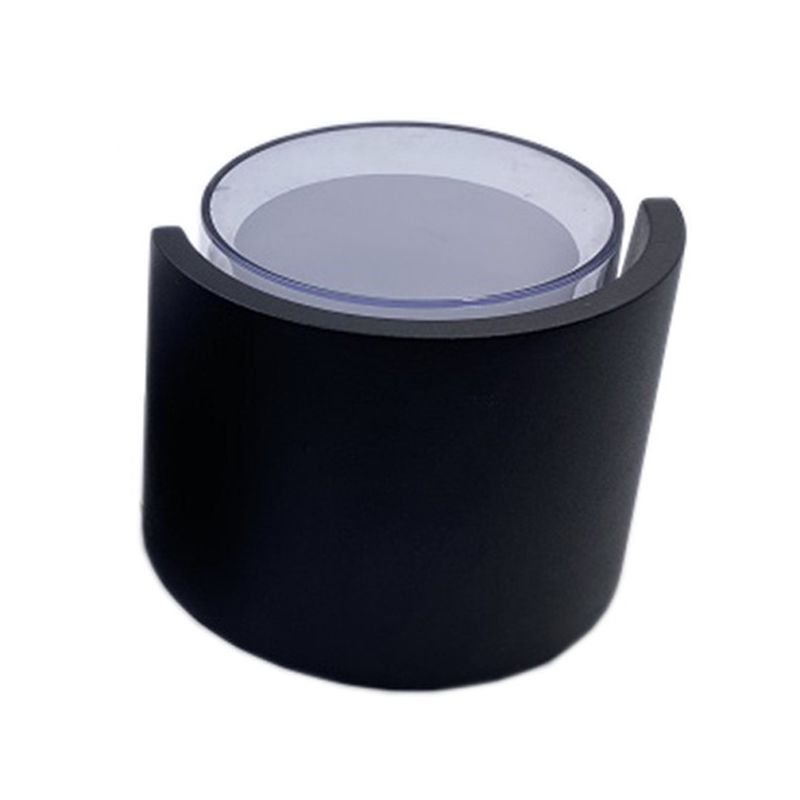 Lámparas de luz geométricas contemporáneas de metal 1 lámparas de pared ligeras