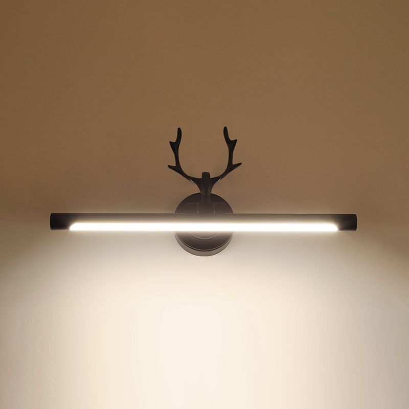 Linear Vanity Lighting Minimalist Metal LED Wall Mounted Lights for Bathroom
