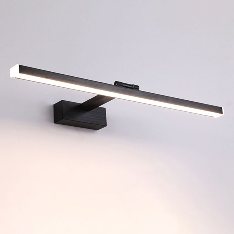 Modern Minimalist Style Linear Wall Mounted Vanity Lights Metal Vanity Lamp