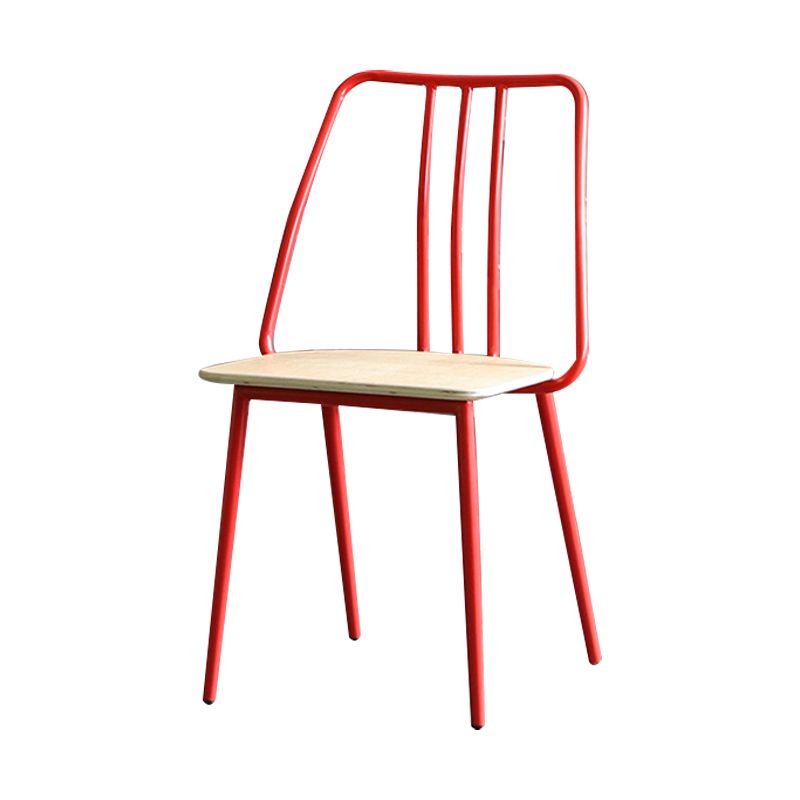 Sillas contemporáneas que cenan la silla sin brazos con las piernas del metal para la cocina