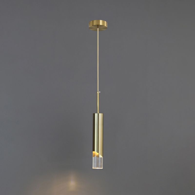 Postmodern Simplicity Cylinder Ceiling Suspension Lamp Acrylic Ceiling Lights Fixture for Restaurant