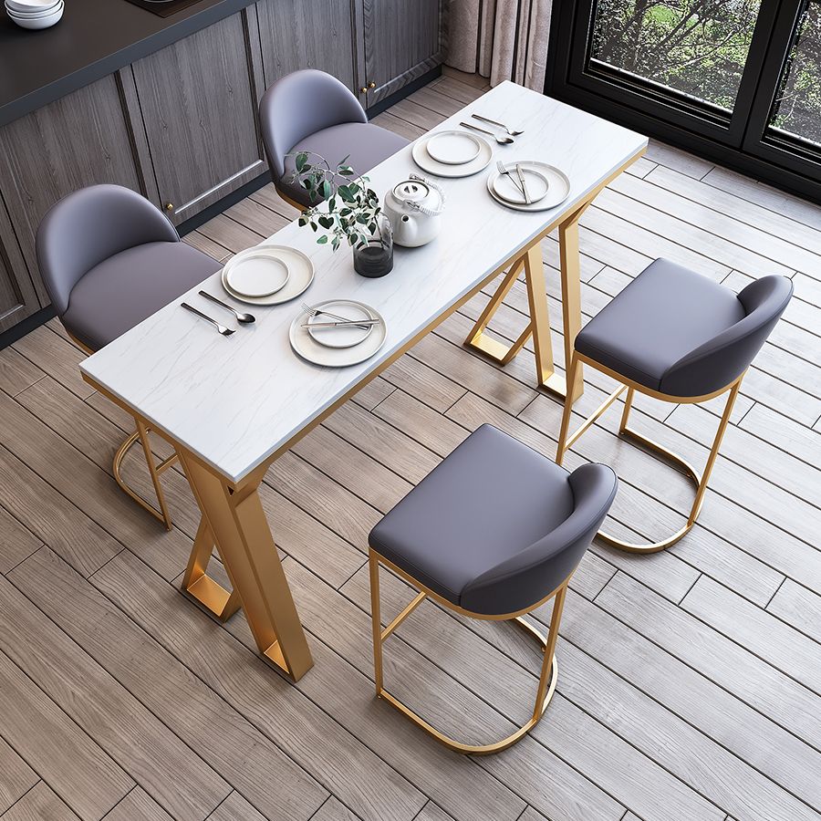 1/3/5/7 Pieces Bar Stool and Table Contemporary Bar Table Set