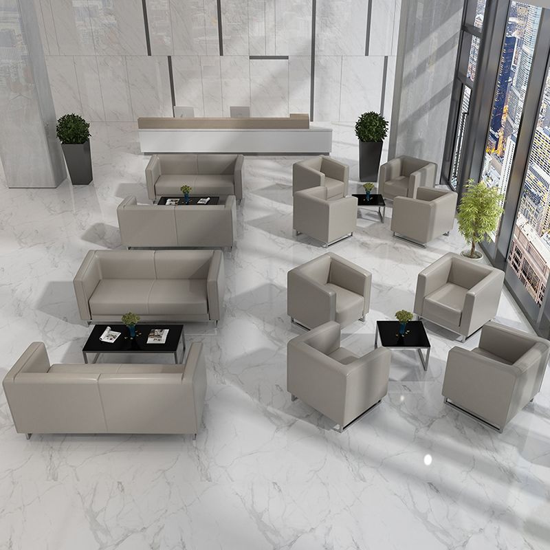 High Wear Resistance Tuxedo Arm Sofa High Tear Resistance Contemporary Sofa for Bonus Room