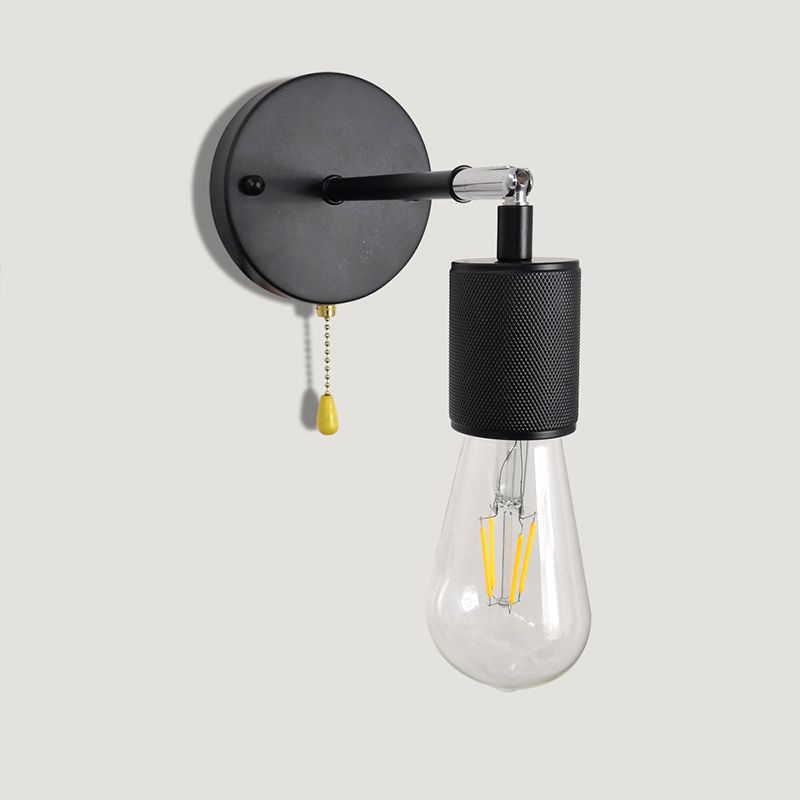 Contemporary Metal Wall Sconce Linear Shape Wall Light for Living Room