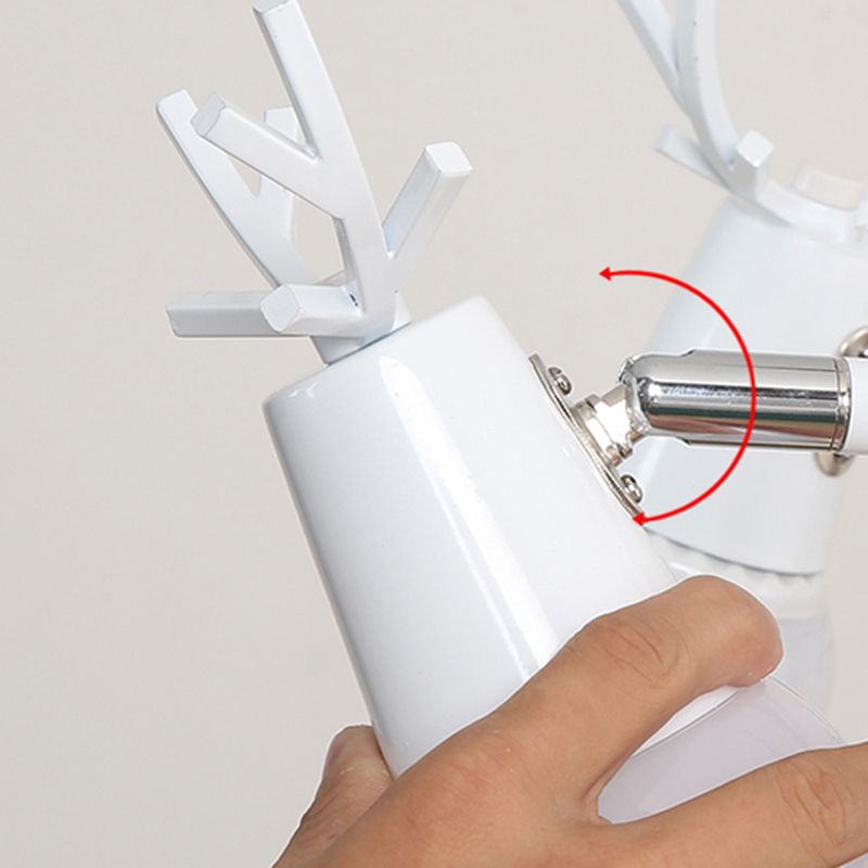 Luces de lámpara de araña de forma de asta de la lámpara de araña de madera moderna