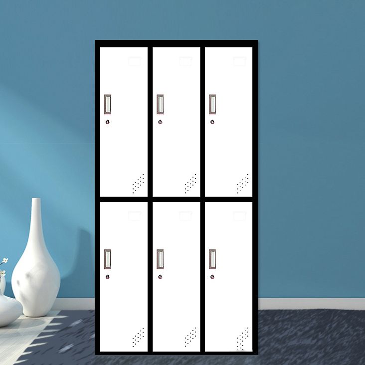 Hinged Wardrobe Armoire Contemporary Metal Wardrobe Cabinet for Home