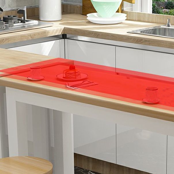 Indoor Wood Trestle Hall/Pub Table Rectangle Footrest Counter Height Dining Table