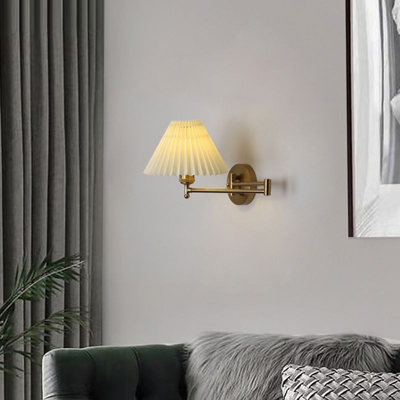 Contemporary Double ARM SONCE LUCES METAL 1 LIGHT MUR MOURNIÈRE LETURE