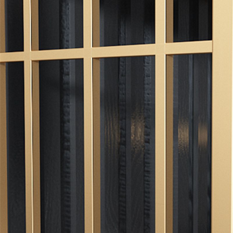 Glam Metal Bookshelf Etagere Shelf Bookcase for Study Room 70.9" H X 11.8" W