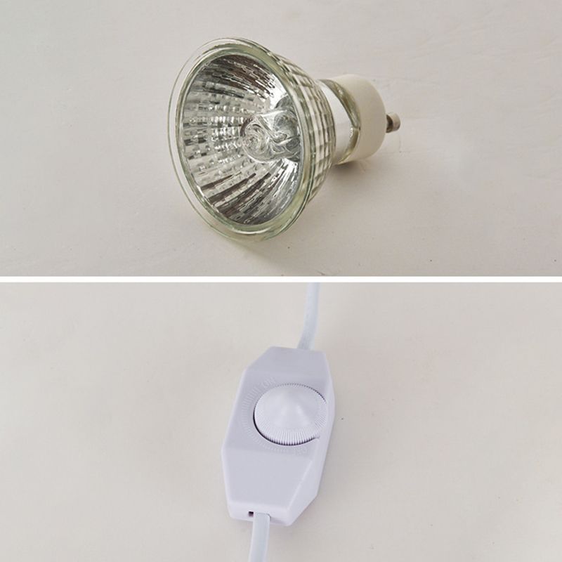 1 Light Bell Table Lighting Modern Style Glass Table Lighting for Bedroom