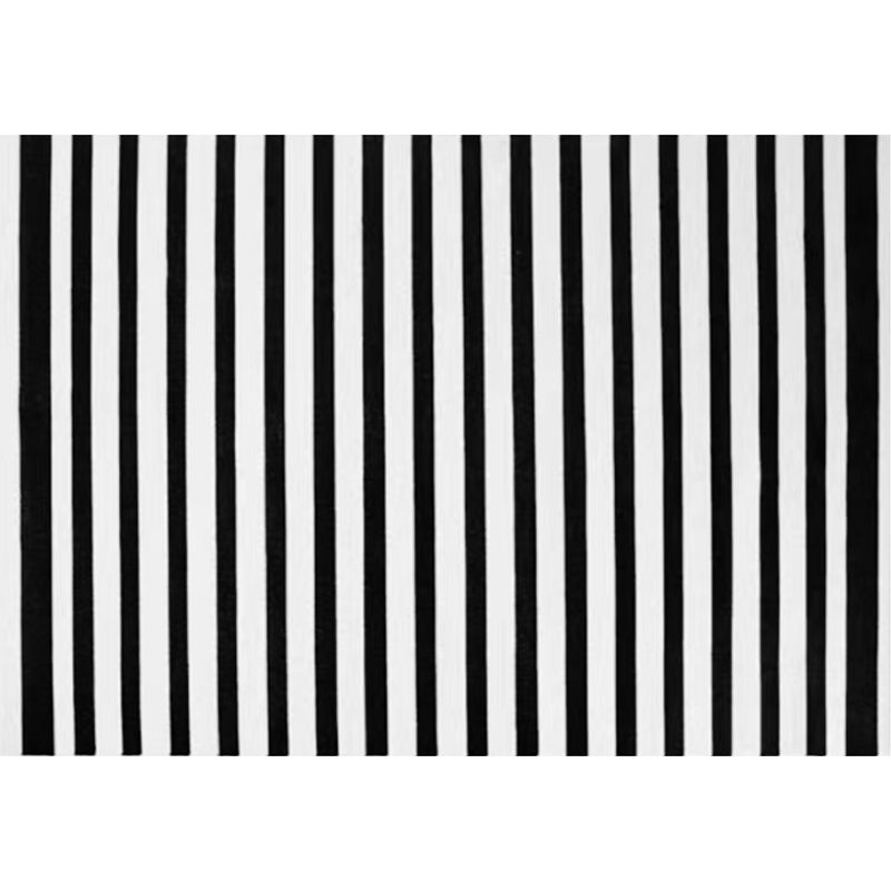 Modern Striped Pattern Carpet Polyester Area Rug Stain Resistant Indoor Rug for Home Decoration