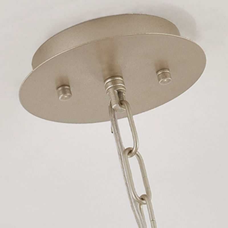 Cilinderglas kroonluchter verlichtingsarmaturen multi -lichten moderne stijl hanglamp in goud in goud