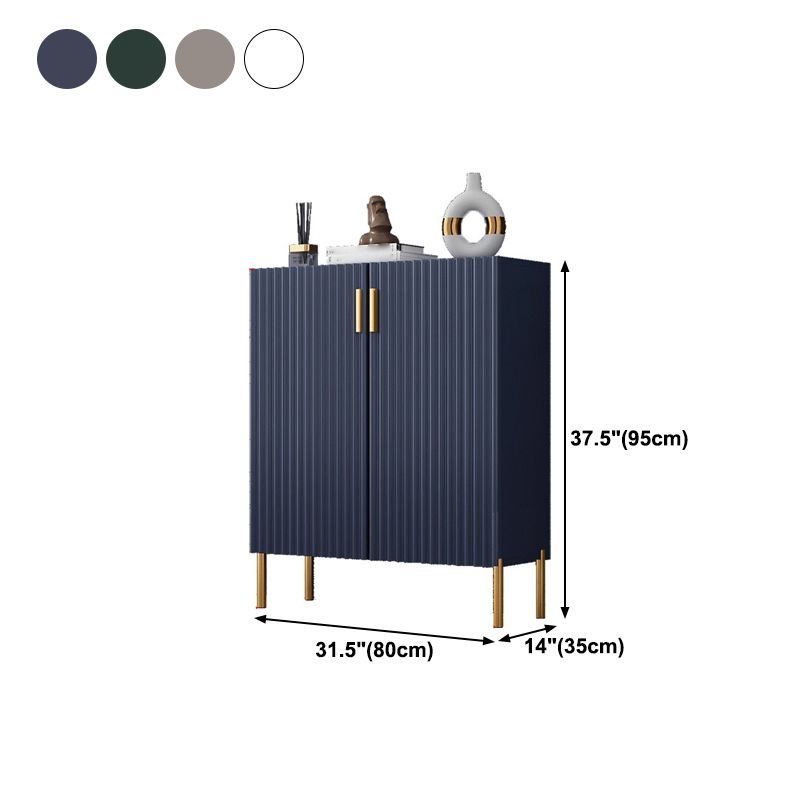 38-inch Height Kitchen Server Light Luxury Buffet Server for Living Room