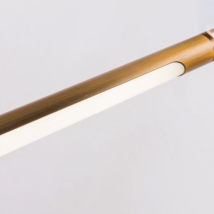 Linear Wall Sconce Lights Mid Century Metal 1 Light Sconce Light Fixture for Bathroom