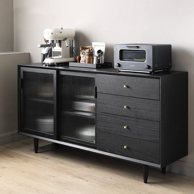 Modern Cupboard 4 Drawer 2 Doors Kitchen Sideboard for Dining Room