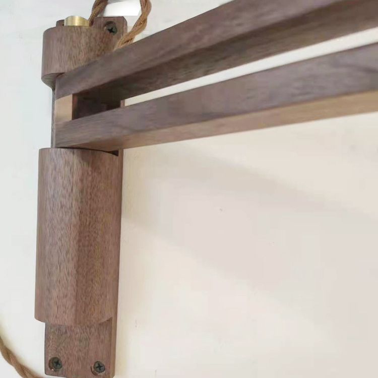 Simplicidad contemporánea Luz de pared de brazo ajustable ajustable con sombra de cerámica